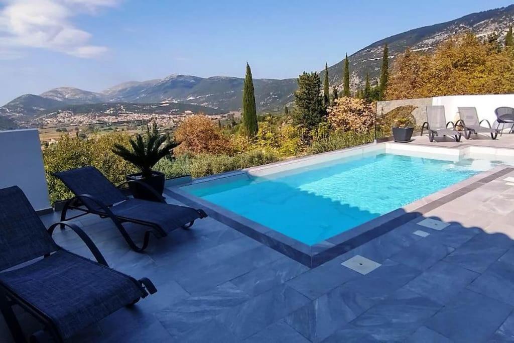 Villa Katerina Kefalonia Epanochori  ภายนอก รูปภาพ