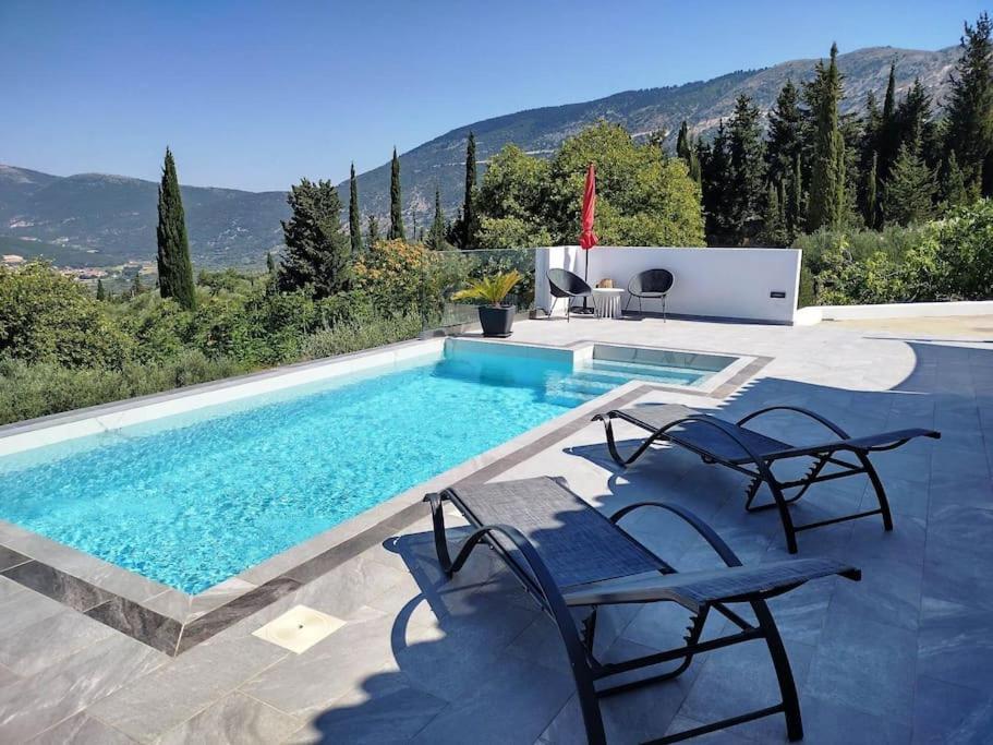 Villa Katerina Kefalonia Epanochori  ภายนอก รูปภาพ